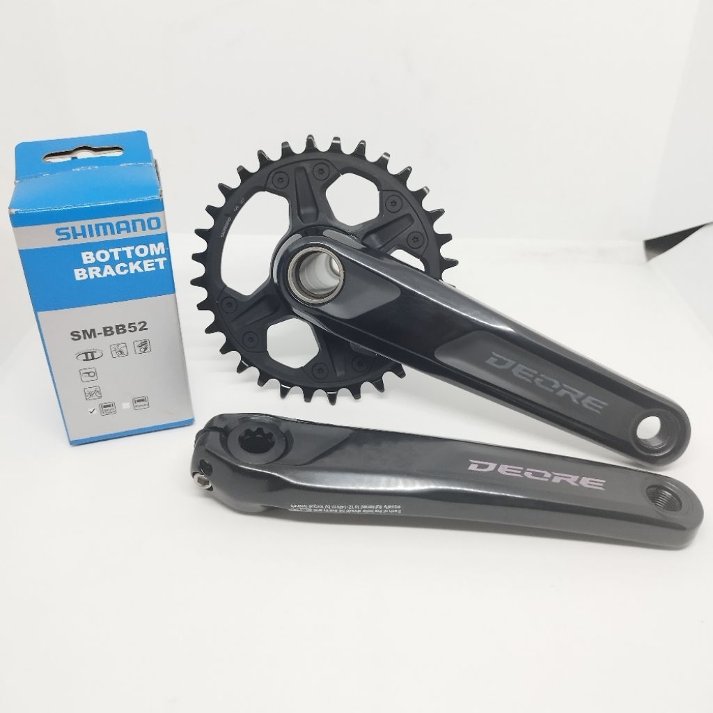 Crank Deore M6120 Single Chain Ring 32T Narrow Wide Shimano Deore