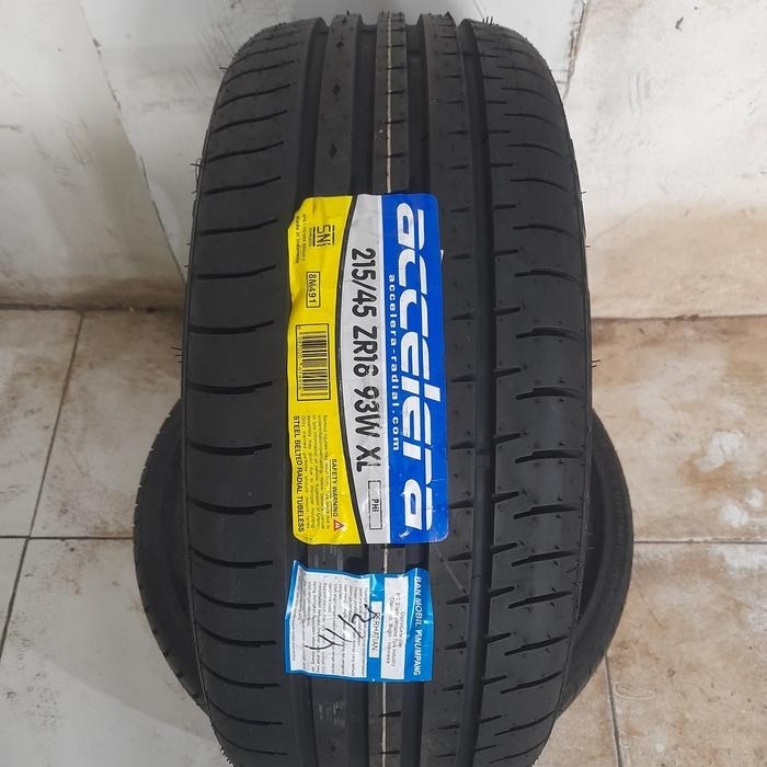 Ban Lokal Ukuran 215 45 Ring 18 ACCELERA PHI Ban Ring 18 Tubles Murah 215/45/18