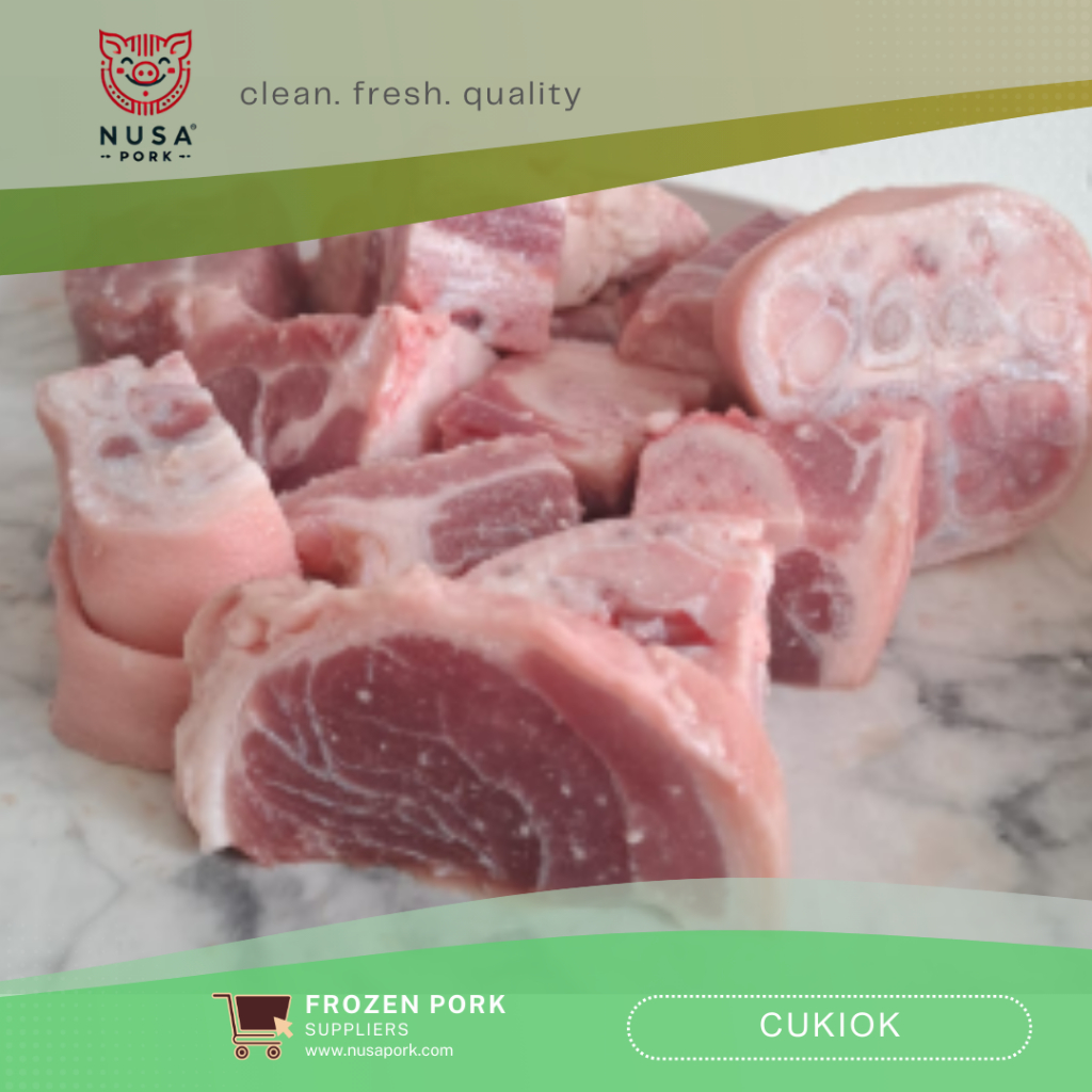 

Kaki Babi Potong 500gr – Cukiok / Pork Front Leg Cut Frozen | Nusa Pork