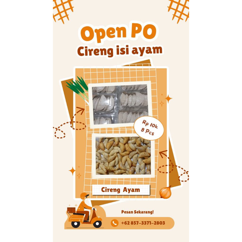 

cireng isi ayam pedas