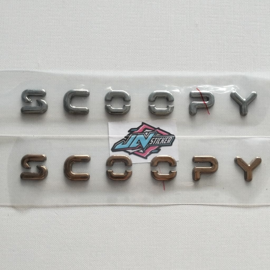 emblem SCOOPY new
