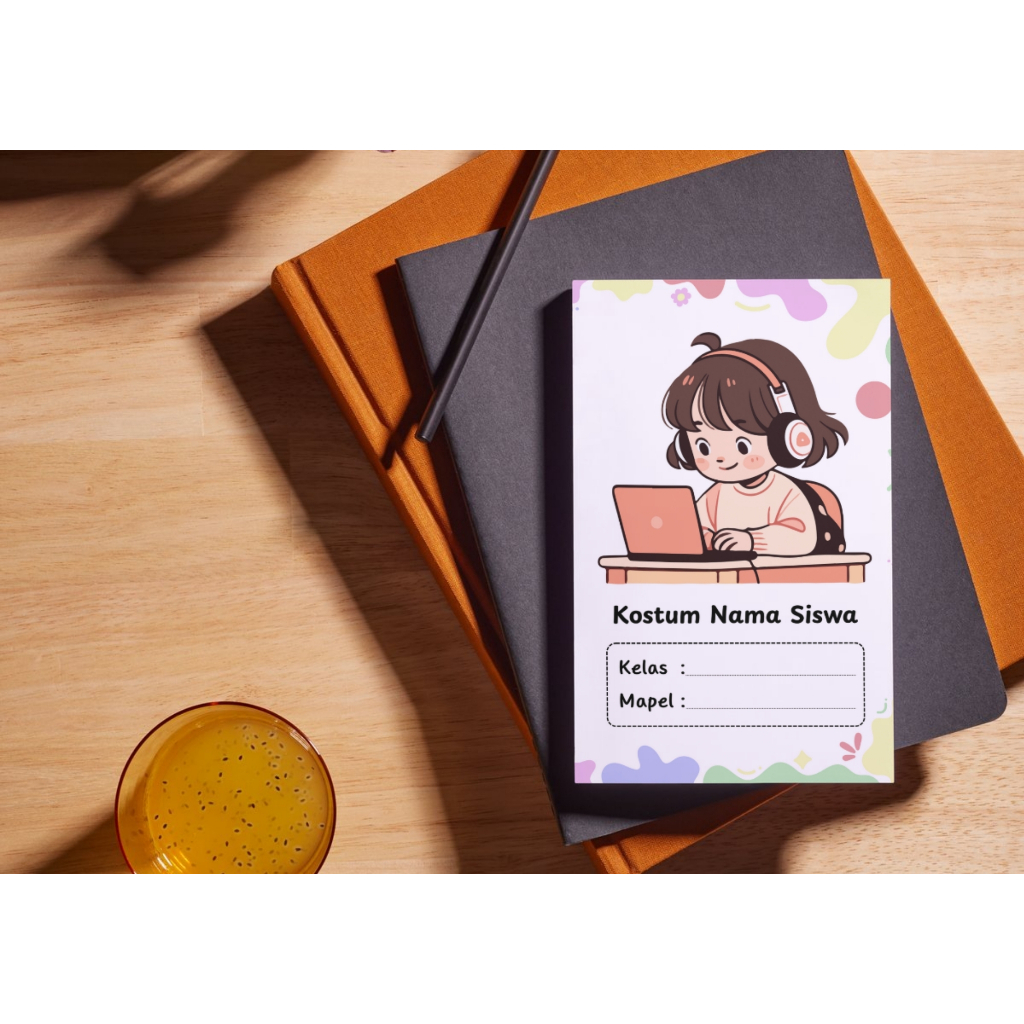 

Buku kostum ukuran A5 40 lembar, buku kostum estetis/aesthetic