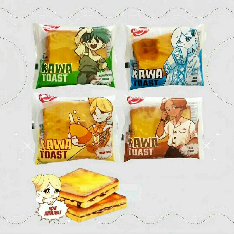 

1 Paket isi 5pcs Roti Kawa toast