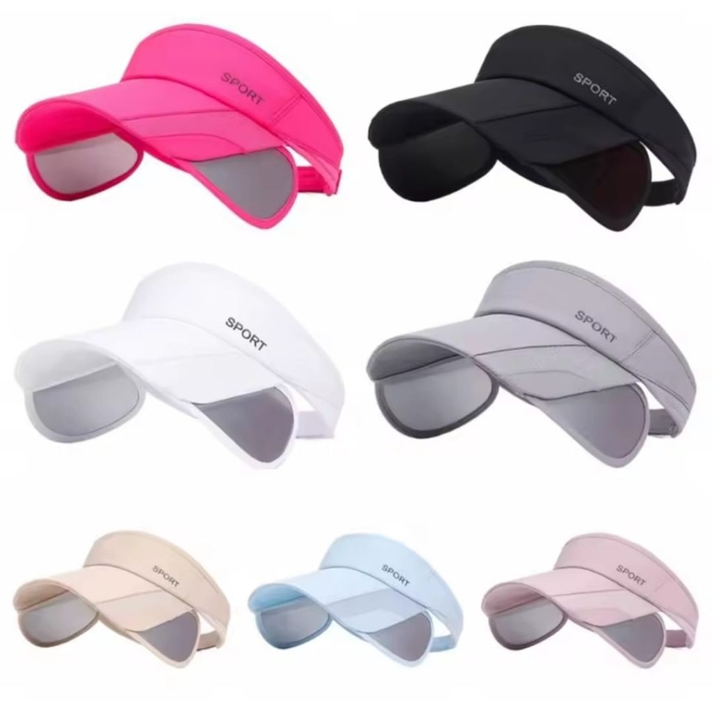 Fashion WanitaTopi  Golf Topi Senam Topi Olahraga Anti Uv Import
