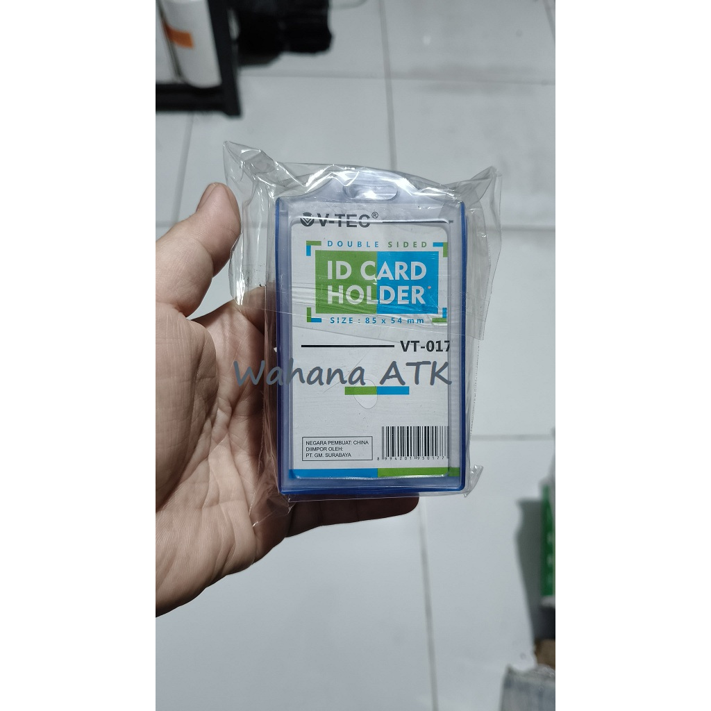

KEPLEK LENTUR / ID CARD HOLDER LENTUR 2 SISI - 5 pc