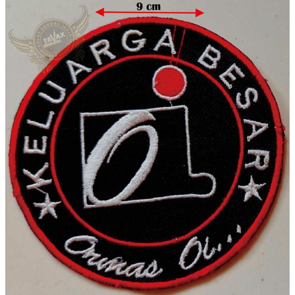 PATCH emblem bordir BONGKAR AKSESORIS IWAN FALS dan Oi "LogOi10"