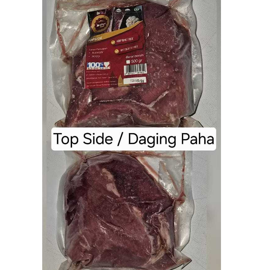 

Beef Top Side / Daging Paha Belakang Sapi Organik - Grassfeed 500gr