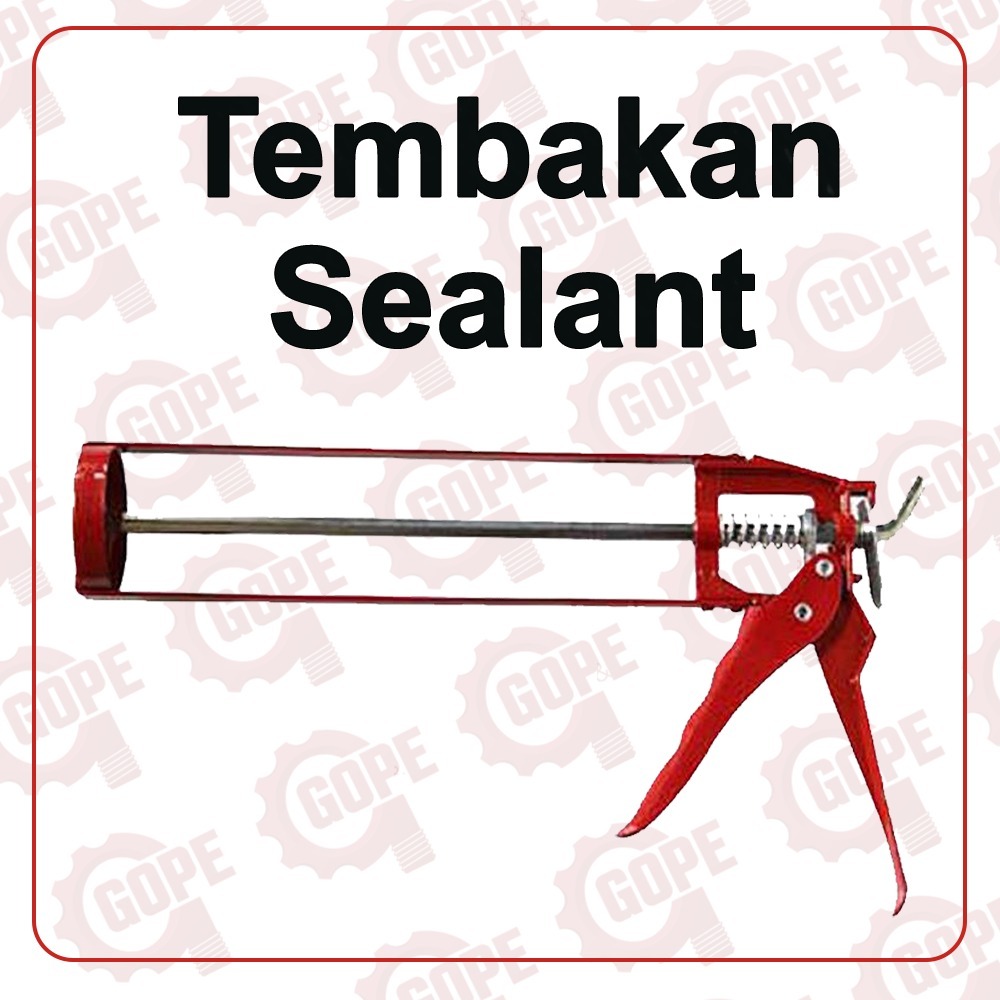 

Tembakan Sealant Alat Silen Lem Kaca