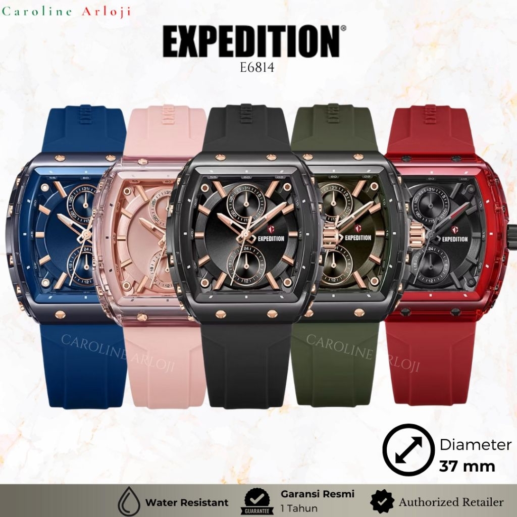 Jam Tangan Wanita Expedition E6814 / E 6814 Original Garansi Resmi