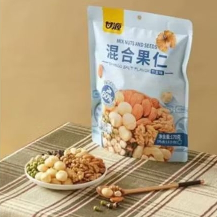 

Mix Nuts and Seeds Bamboo Salt Flavor