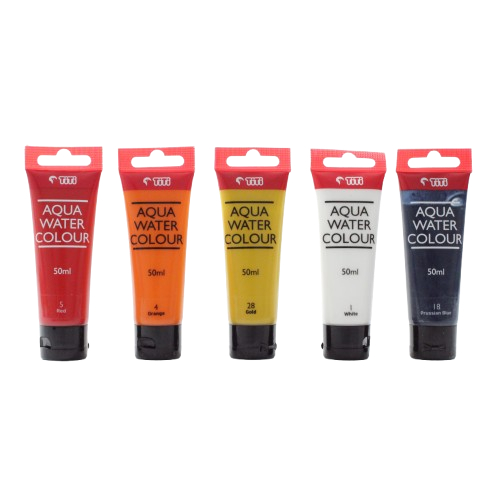

Cat Air / Aqua Water Colour Tube TiTi 50ml - Alat Tulis Senang
