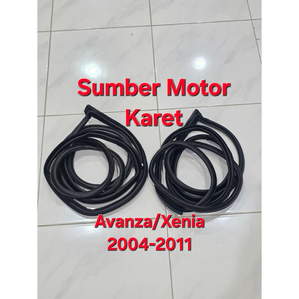 Karet Pintu Avanza Xenia Lama Depan Tengah Kiri Kanan Original