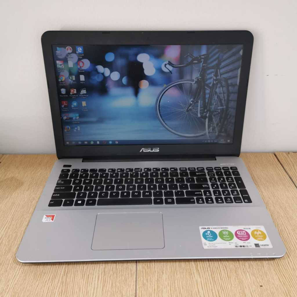 Laptop Asus X555BA, Amd A9-9420, Amd Radeon R5 Hd Graphics, Ram 4/500Gb, Black Silver