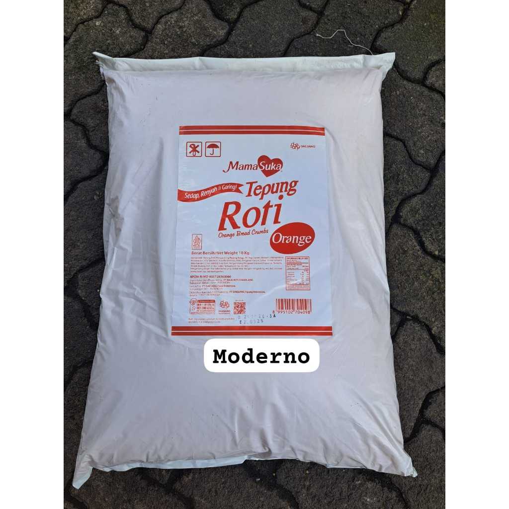 Mamasuka Orange Bread Crumbs 10 Kg - Mamasuka tepung roti orange 10 Kg