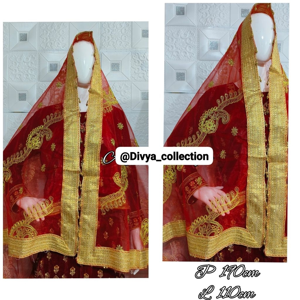 Dupatta/selendang india ori