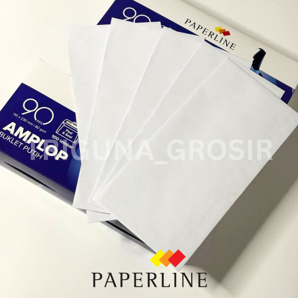 

Amplop Paperline Putih 110x230mm (100 Lembar)
