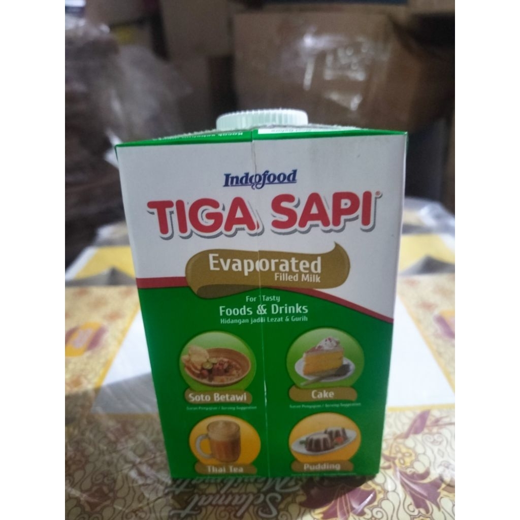 

susu tiga sapi evaporated brt 500g