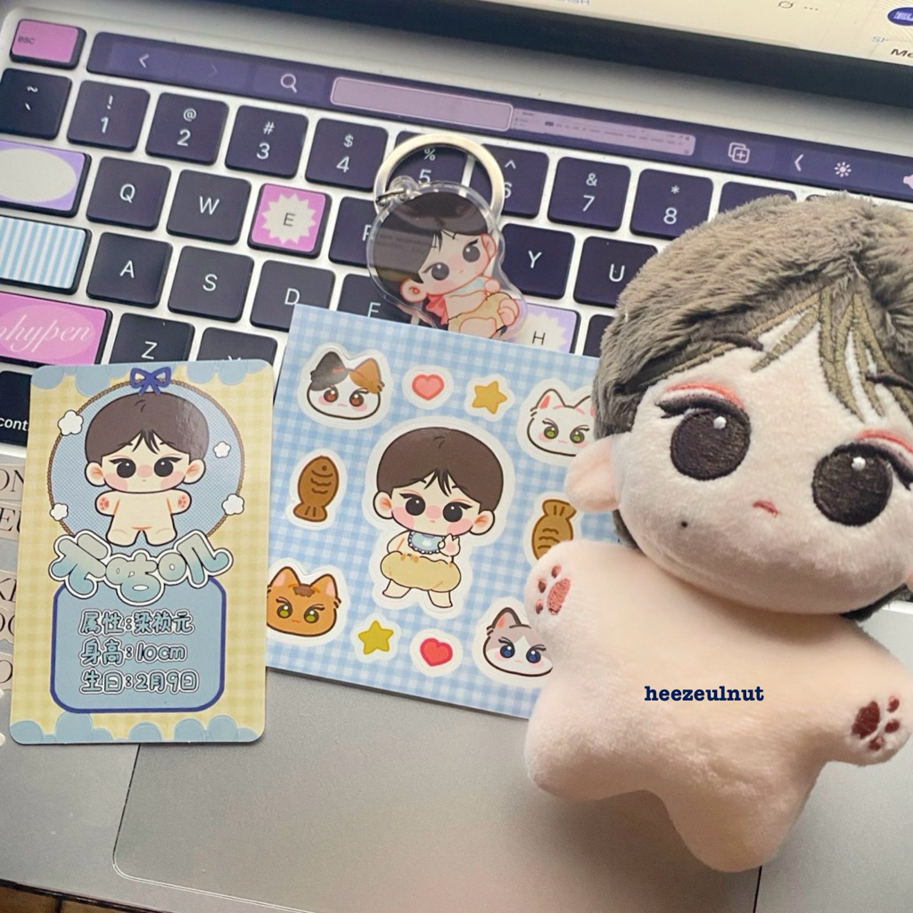 wongugi doll jungwon 10 cm include inclu + ears