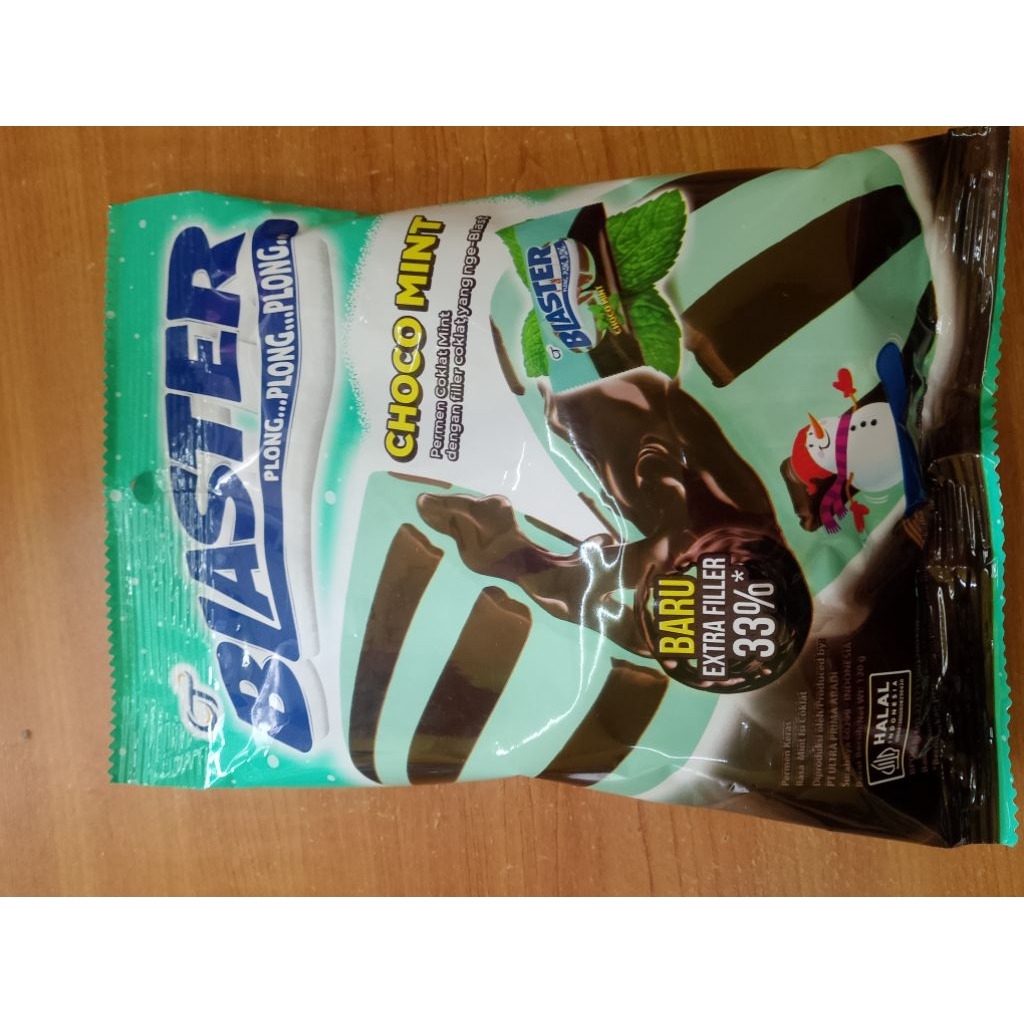 

permen blaster choco mint isi 170g