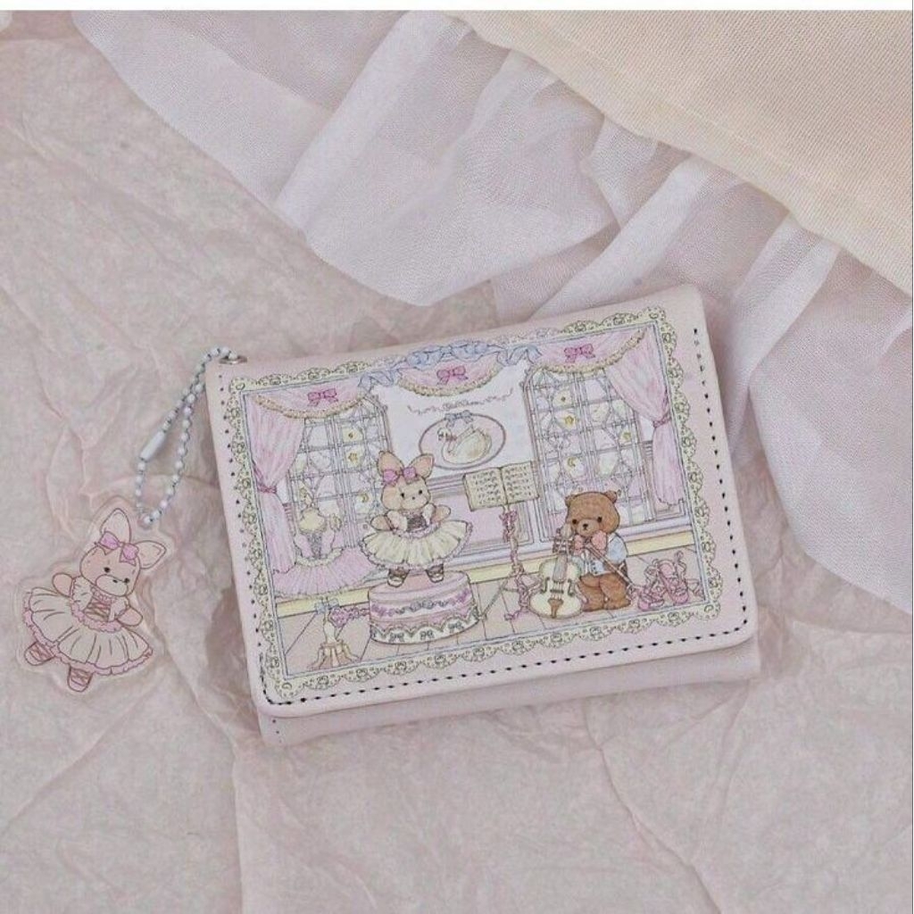 

dompet coquette free keychain/gantungan