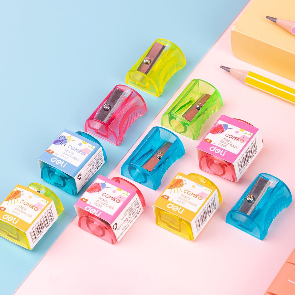

Deli Sharpener / Rautan Pensil Lucu Warna warni EH032