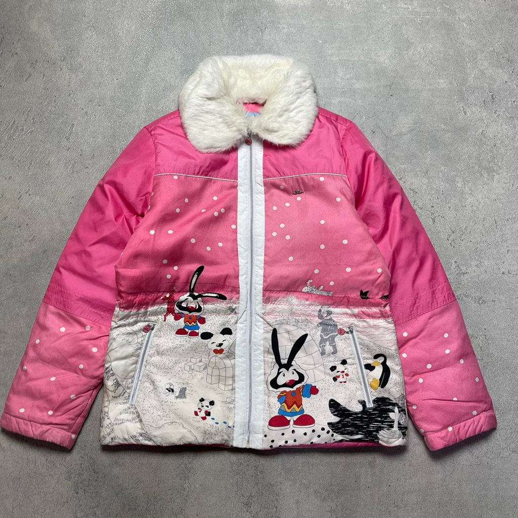 Jaket Winter Bulu Angsa Wanita Jandiro Size M