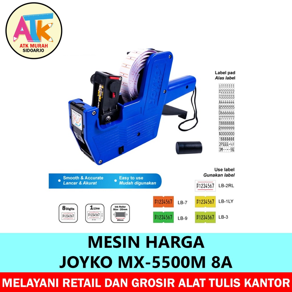 

MESIN HARGA JOYKO MX-5500M 8A