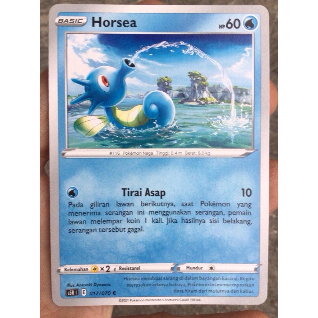 KARTU POKEMON PROMO HORSEA