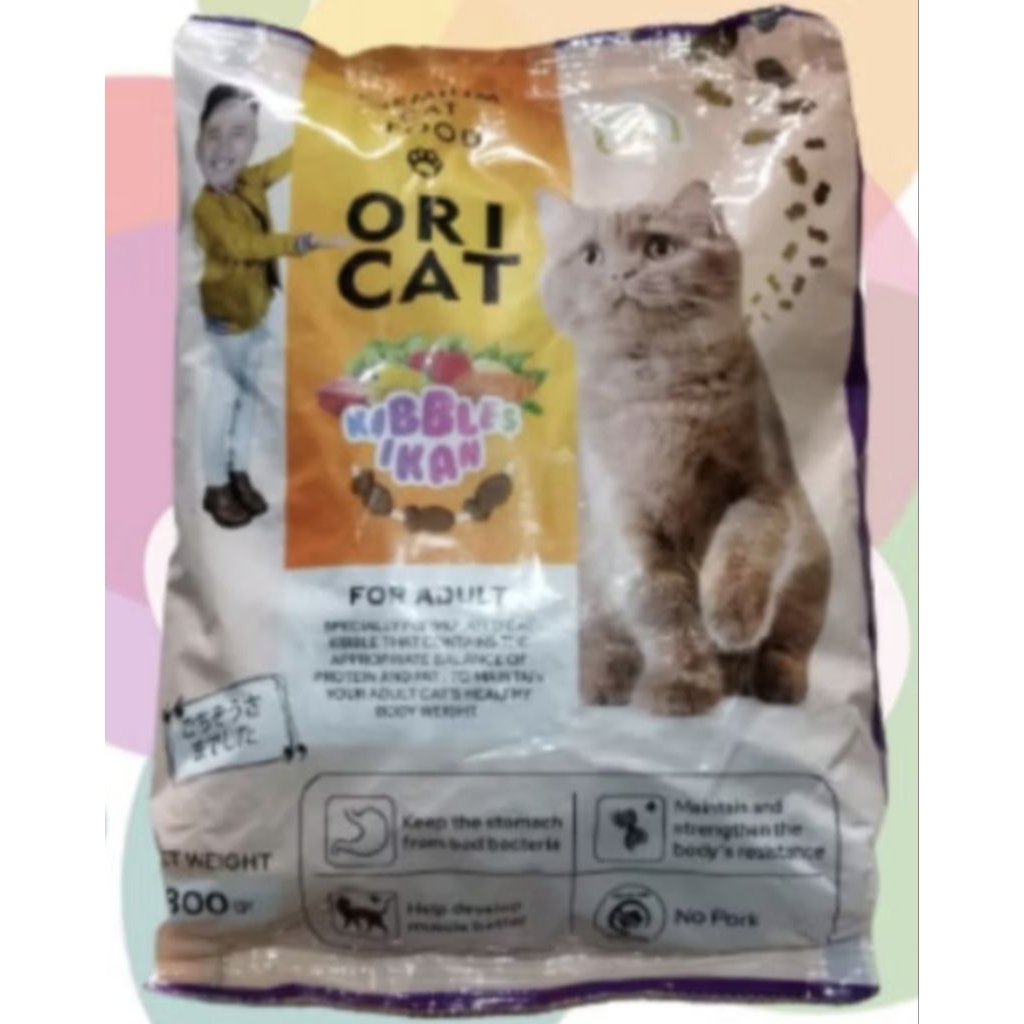 ORI CAT DRY FOOD MAKANAN KUCING CAT FOOD DEWASA ORI CAT