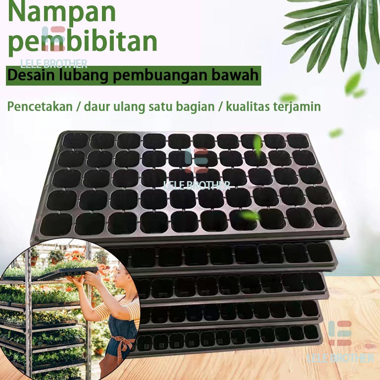 KODE J82L LELE12PCSPot Tray Semai Bibit BenihPot BibitSeedling Pot 213257298151282 Lubang