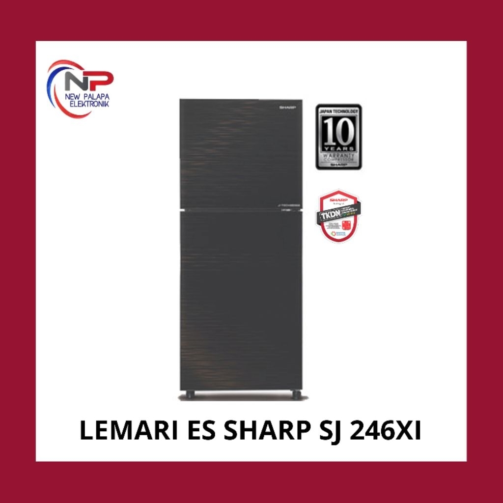 LEMARI ES SHARP SJ-246XI INVERTER