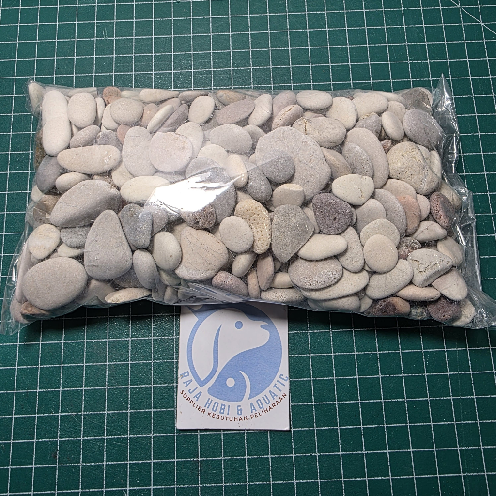 10KG BATU PANCAWARNA BATU KUBURAN TANAMAN AQUARIUM AKUARIUM KOLAM DASARAN BATU HIAS DEKORASI TAMAN  