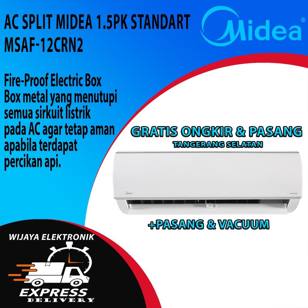AC SPLIT MIDEA AC STANDARD 1.5PK MSAF12CRN2