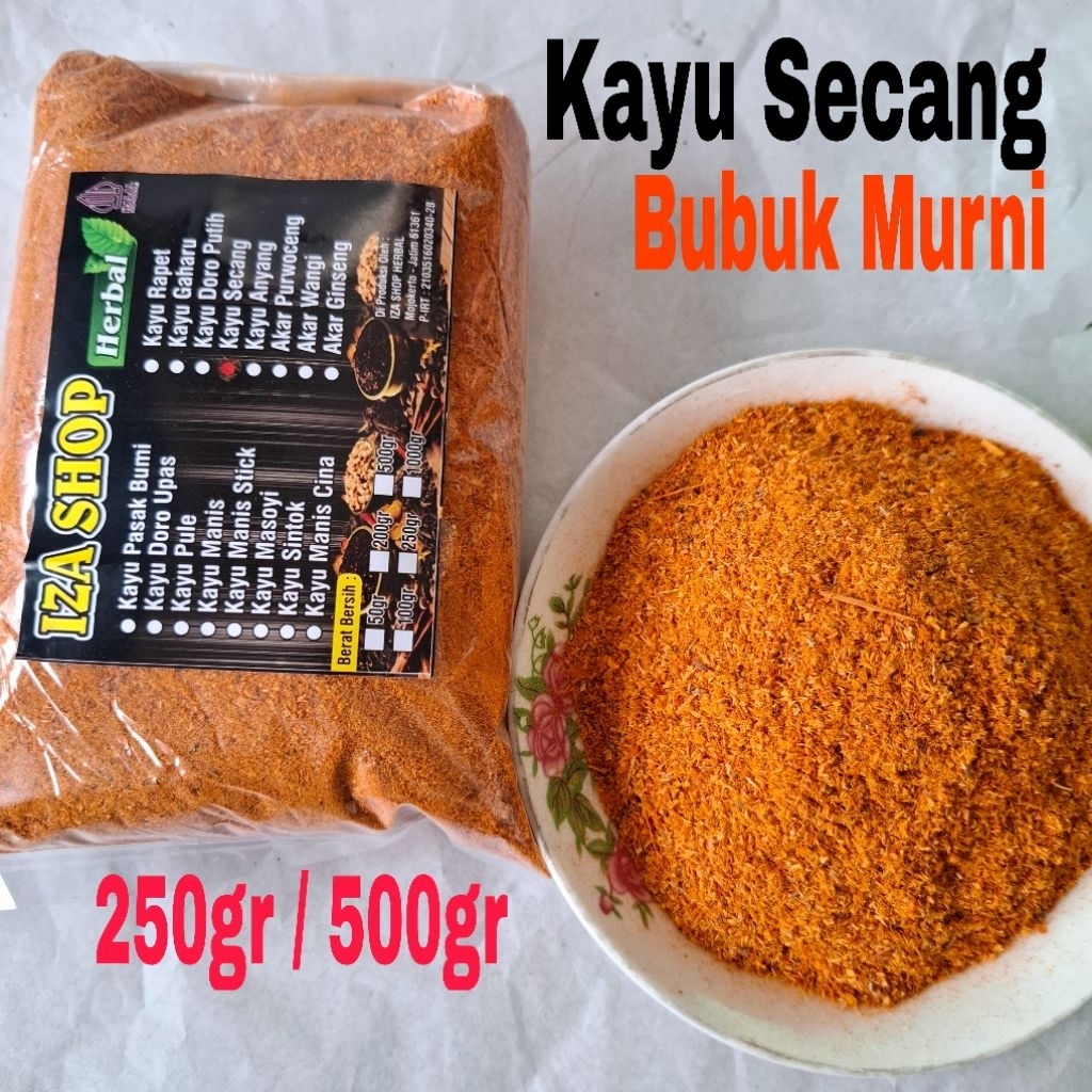 

Bubuk Murni Kayu Secang 250/500gr