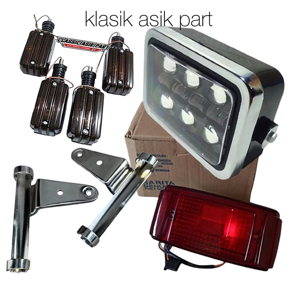 Lampu daymaker day kotak rx king rxking lama cobra master fullset