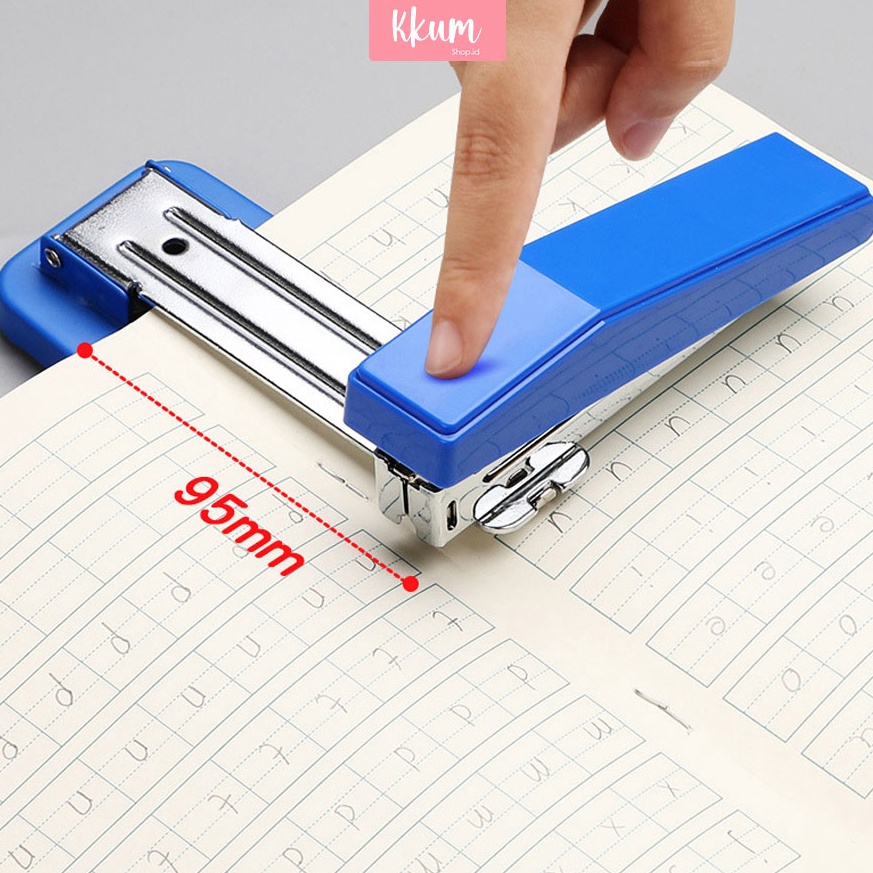 

Promo Triple Stapler Stepler Rotatable Staples Meja Putar 3 Arah Besar Staples Kantor
