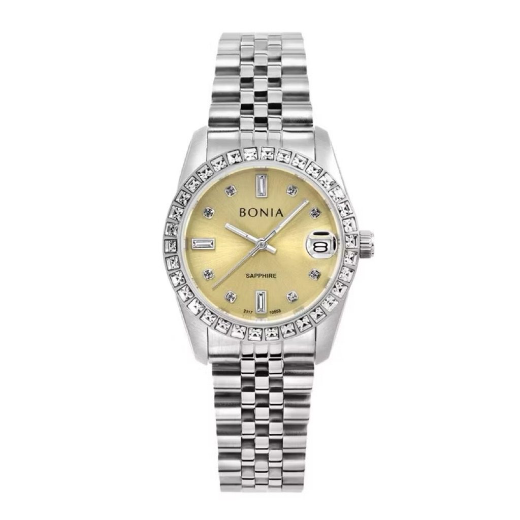 Jam Wanita BONIA Elegance Sapphire Glass