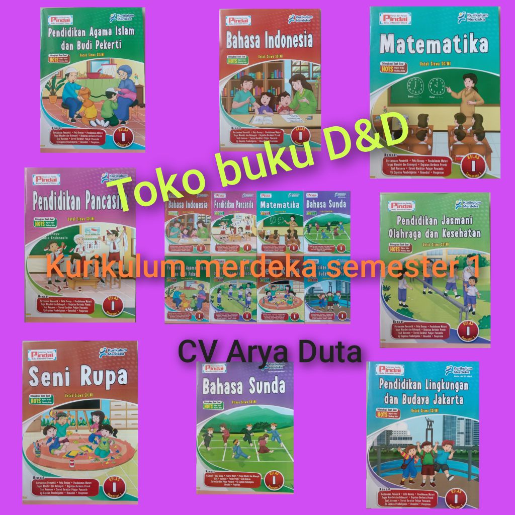 LKS SD mi kurmer kelas 1 semester 1 CV Arya Duta