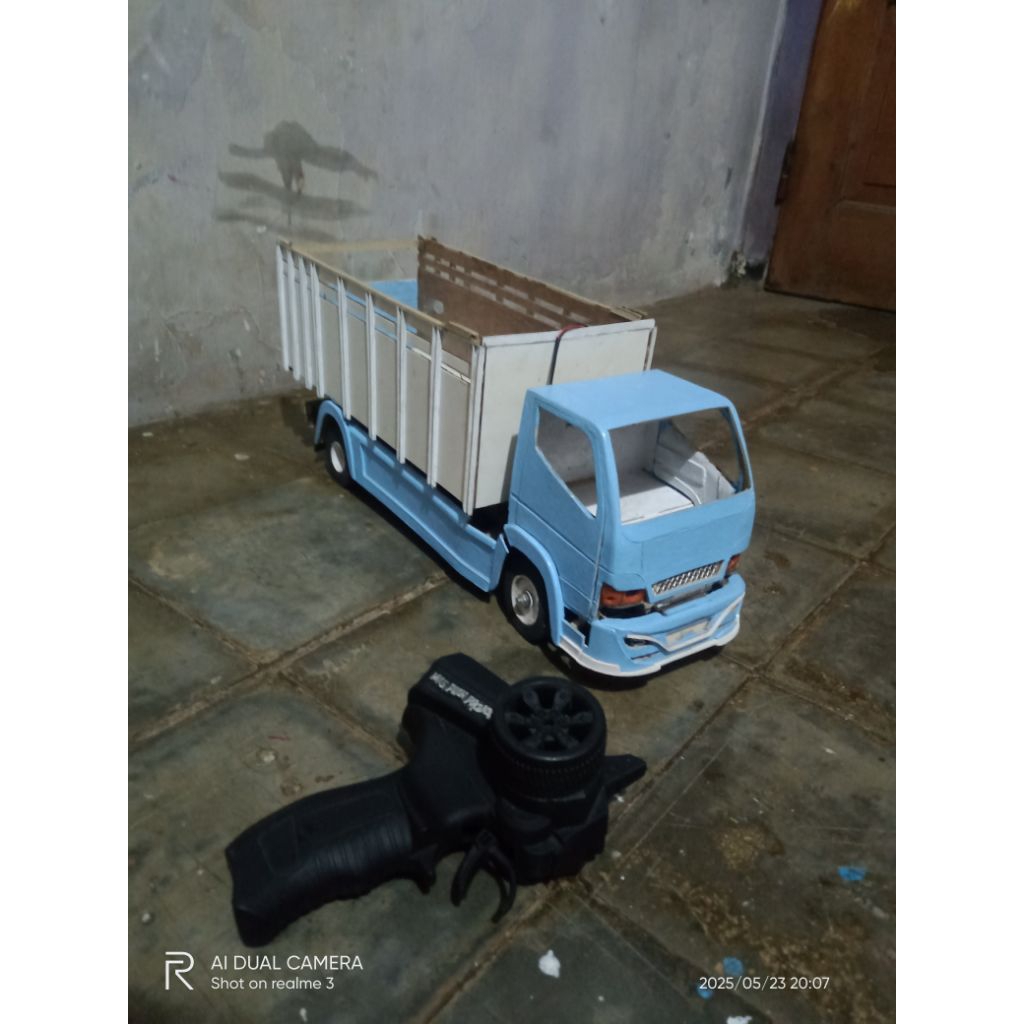 rc miniatur truk skala 15 ful propo