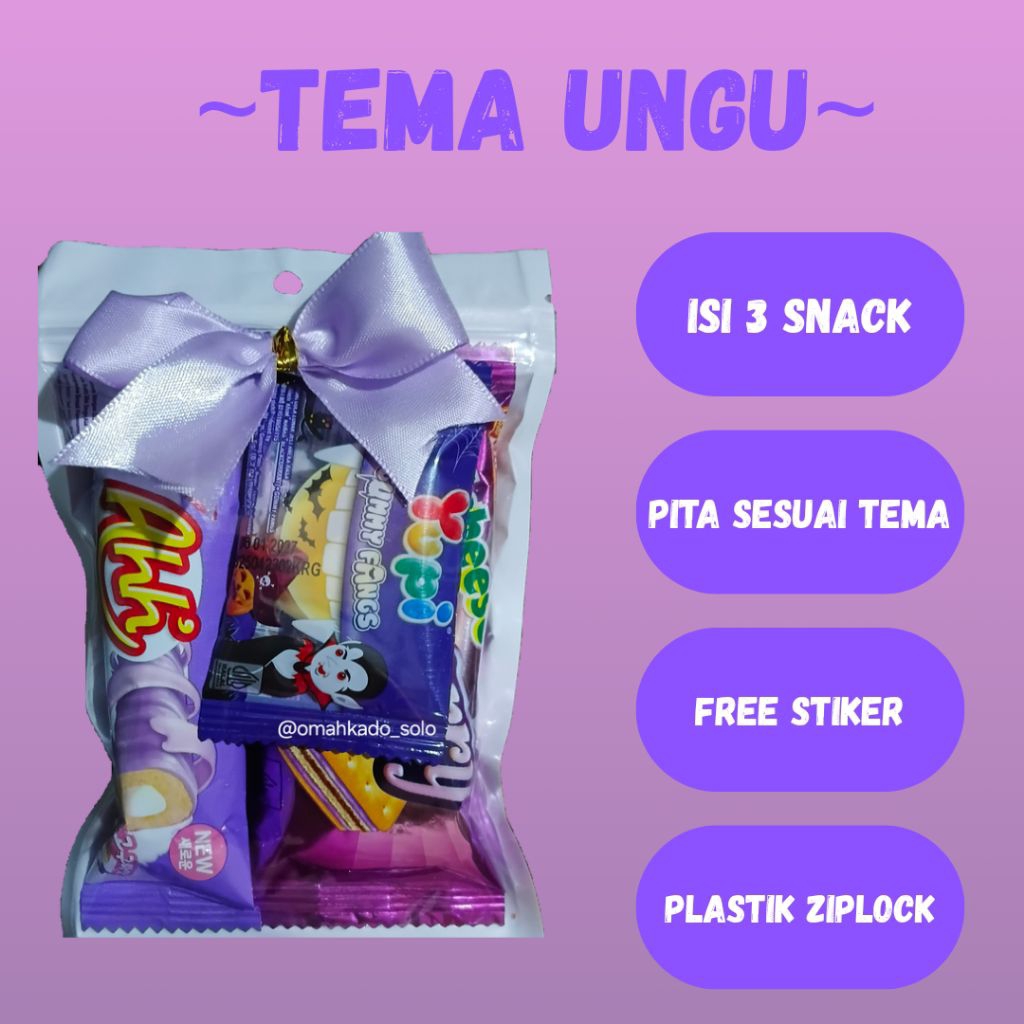 

Mini Gift Snack/Hampers Mini Snack/ Kado Ultah / Kado Wisuda / Snack Ulang tahun