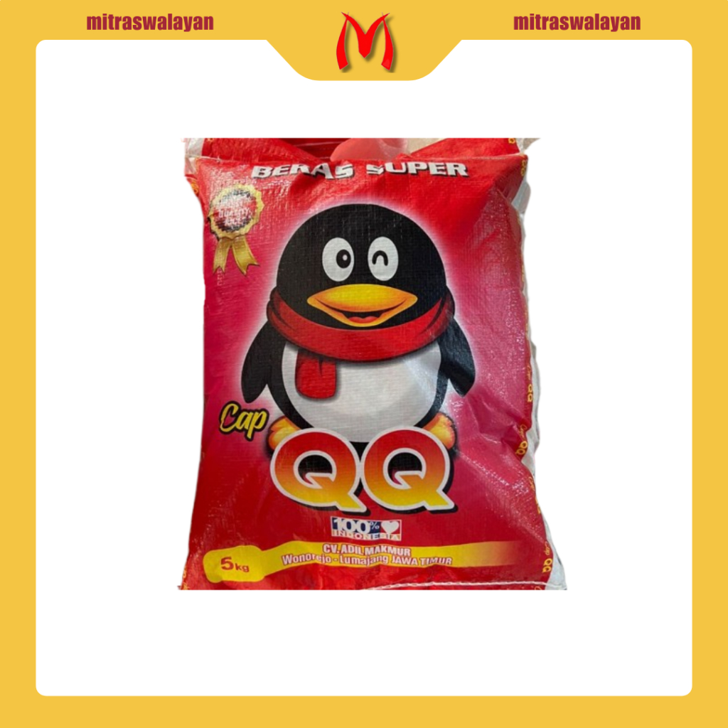

Beras Premium Cap QQ Pinguin Kemasan Zak 5 kg