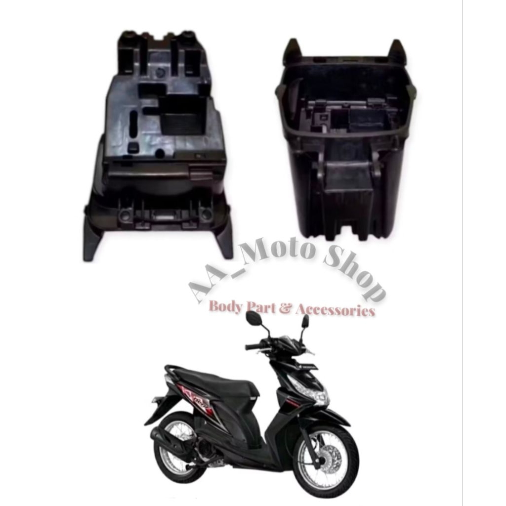 BOX BAGASI PENYIMPANAN MOTOR HONDA BEAT KARBU TAHUN ( 2008-2010 ) Murah