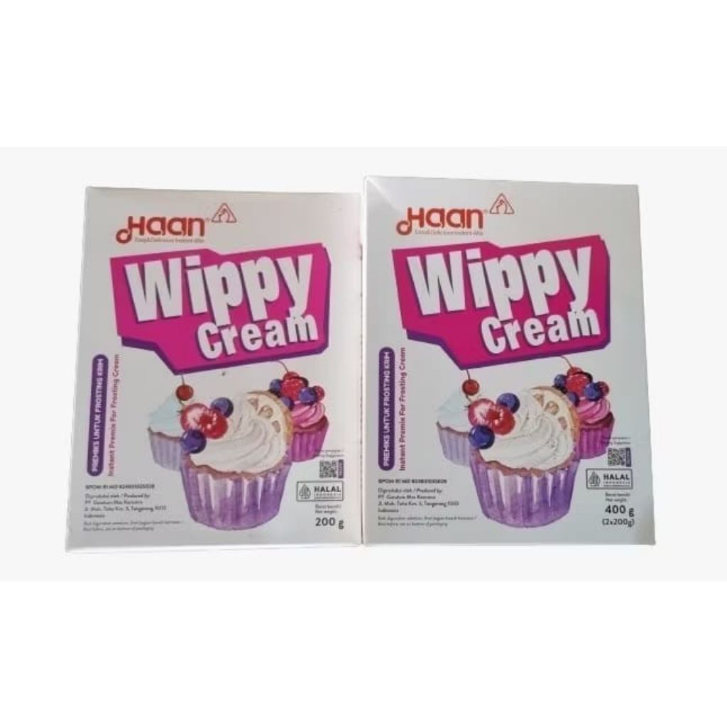 

[Whispers] Wippy Cream Haan kemasan 200g