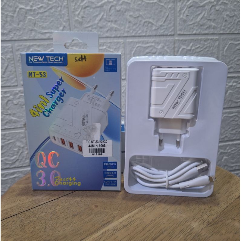 Charger usb to ios 4 in 1