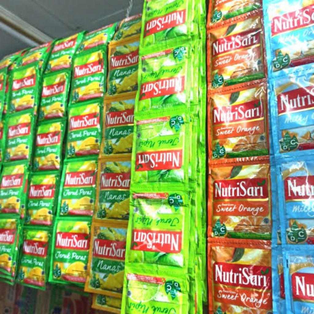 

10 Sachet NutriSari Renceng Aneka Rasa , ALL Varian Nutri Sari
