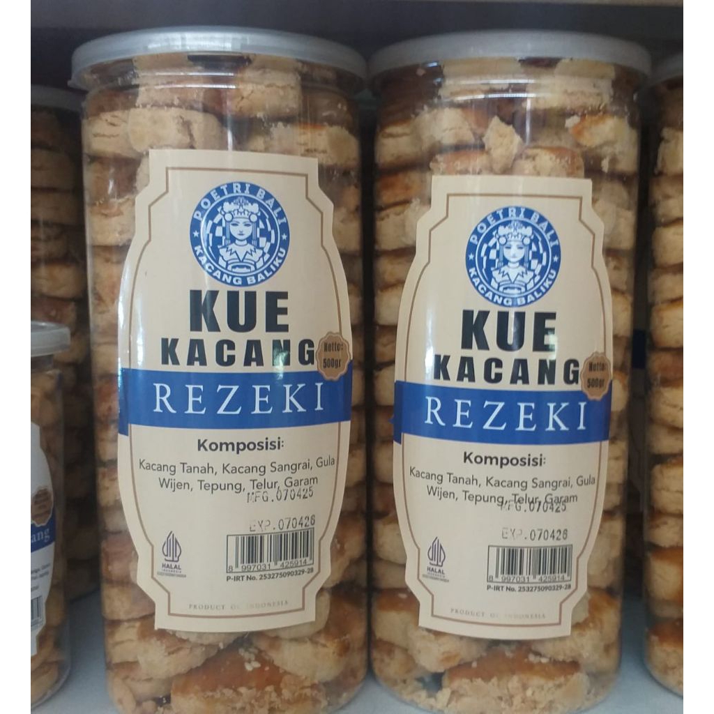 

Poetri Bali Kue Kering Kacang Rezeki