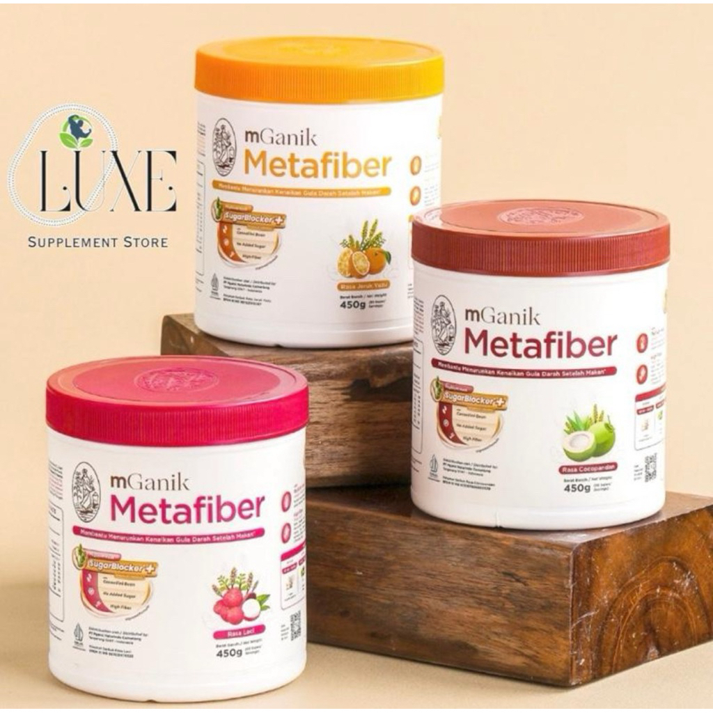 

[PROMO!] mGanik Metafiber Yuzu Leci Cocopandan 450 Gram - Suplemen Diabetes Gula Darah Stabil HALAL