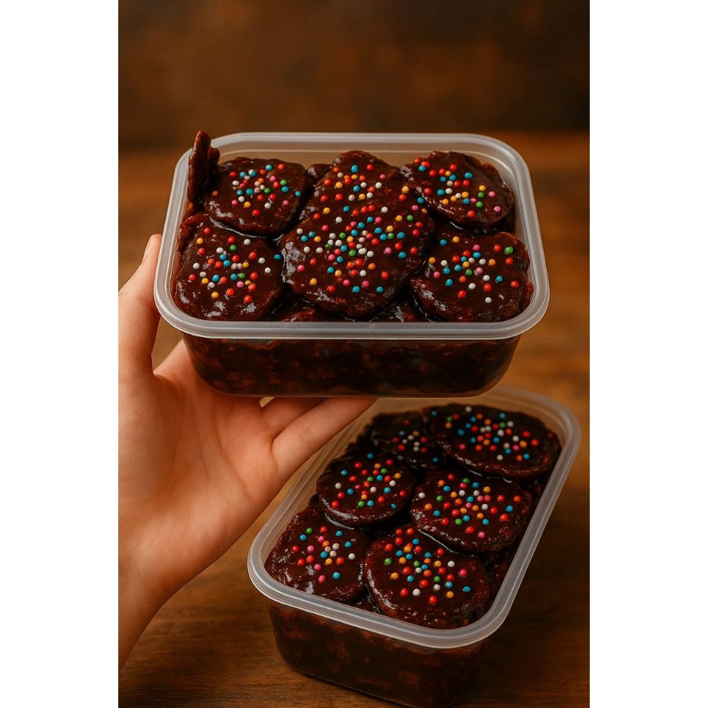 

Kripik Pisang Cokelat Ceria – Camilan Renyah Lapis Cokelat & Taburan Warna-Warni yang Bikin Happy!