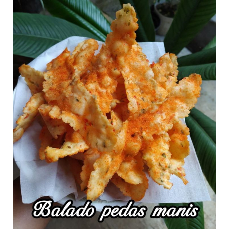 

Keripik Malaysia Varian Rasa Balado Pedas Manis 250gr