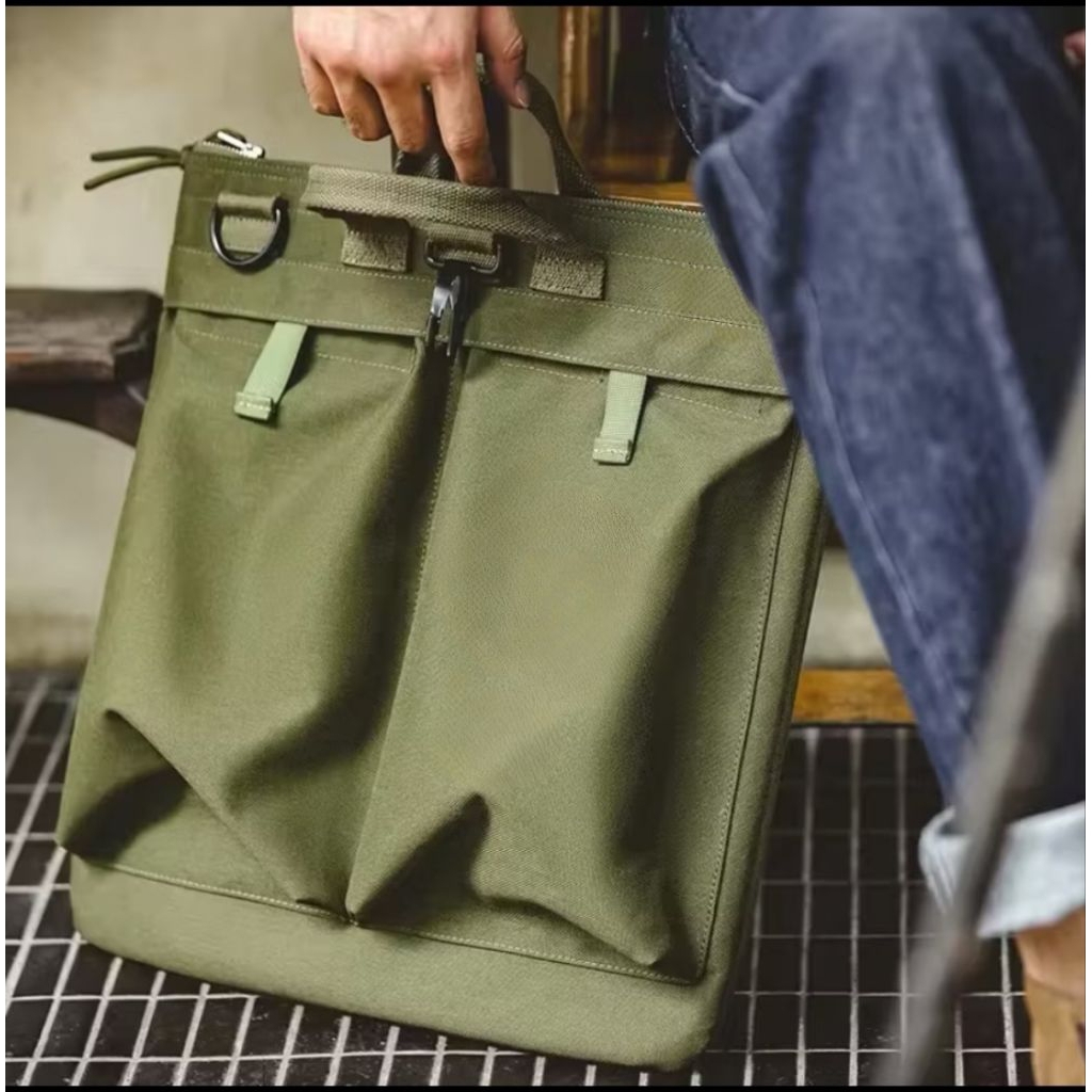 Tas Penerbangan Taktis Tas Selempang Helm Pilot